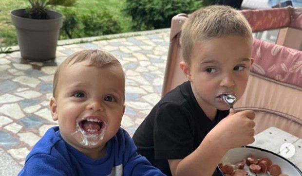 Krstan i Željko Ražnatović