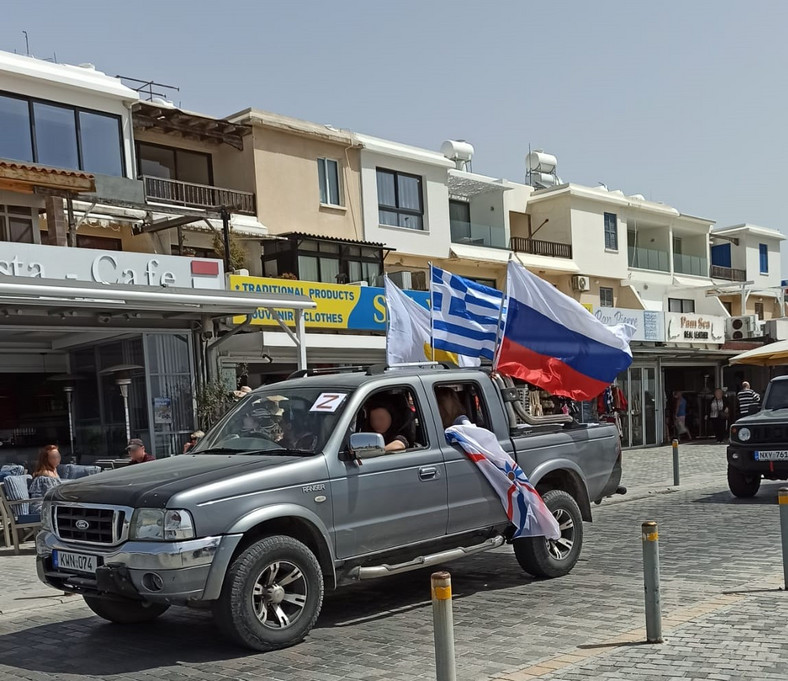 Demonstracja na Cyprze