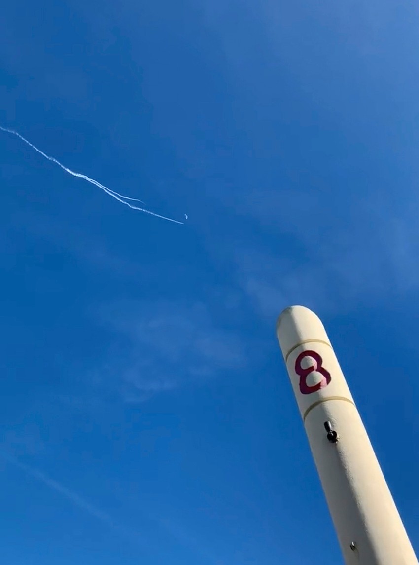 Obaranje kineskog balona kod američke obale