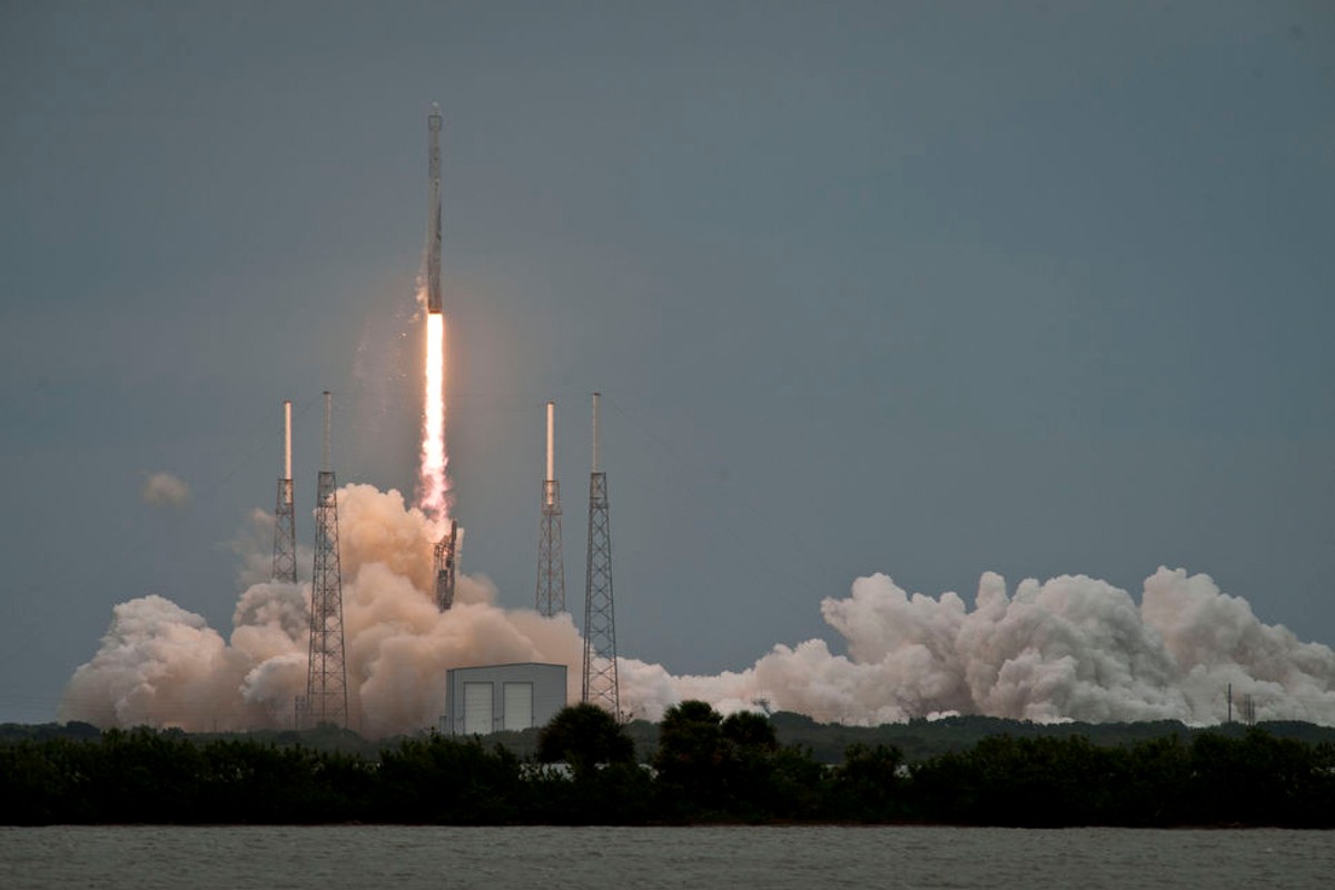 Nie powiódł się test rakiety nośnej Falcon 9