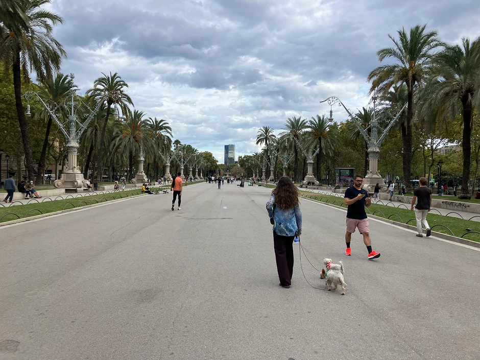 Park i šetalište iza Trijumfalne kapije