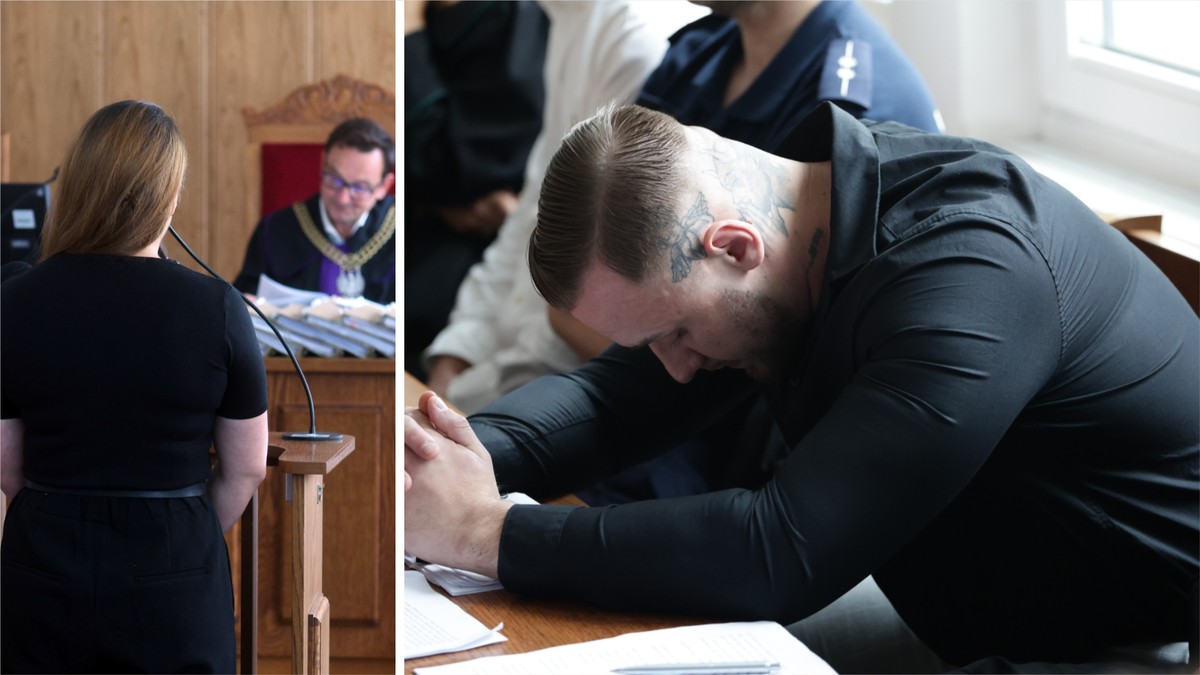 Żak tylko raz spuścił ze wstydu głowę. Słowa wdowy poruszyłyby nawet skałę