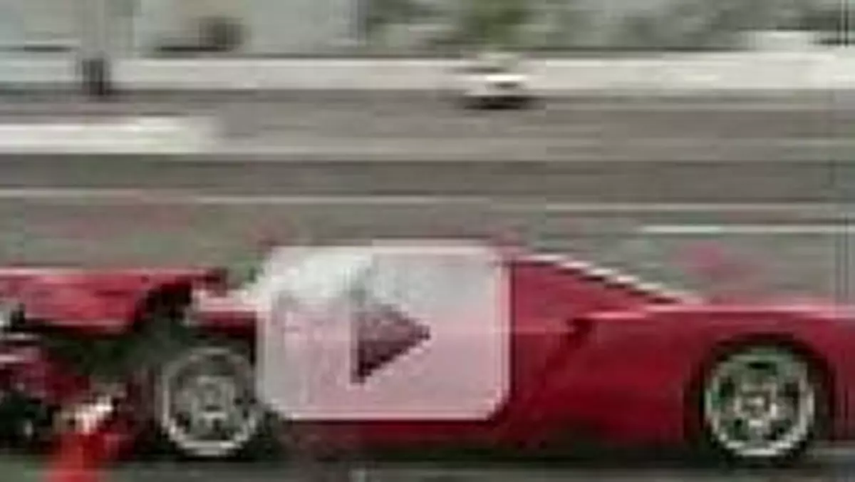 Ferrari Enzo: zderzenie ze ścianą (wideo)
