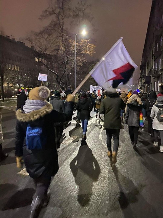 Kraków - Protesty przeciwko decyzji TK 