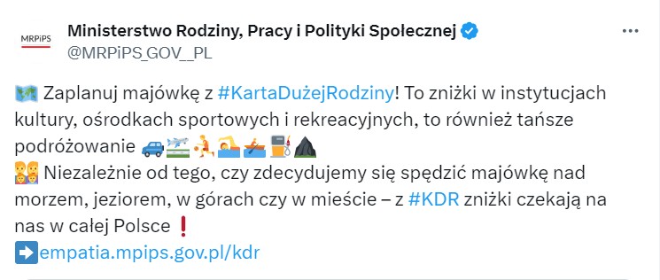 Ministerstwo Rodziny, Pracy i Polityki Społecznej