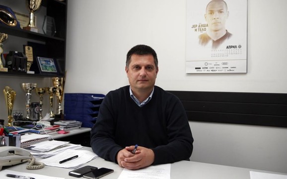 Vanja Radinović je direktor Omladinske škole Partizana