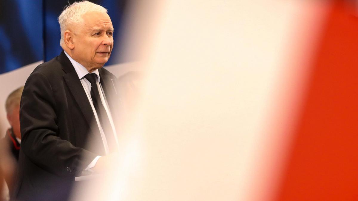 Prezes Prawa i Sprawiedliwości Jarosław Kaczyński 