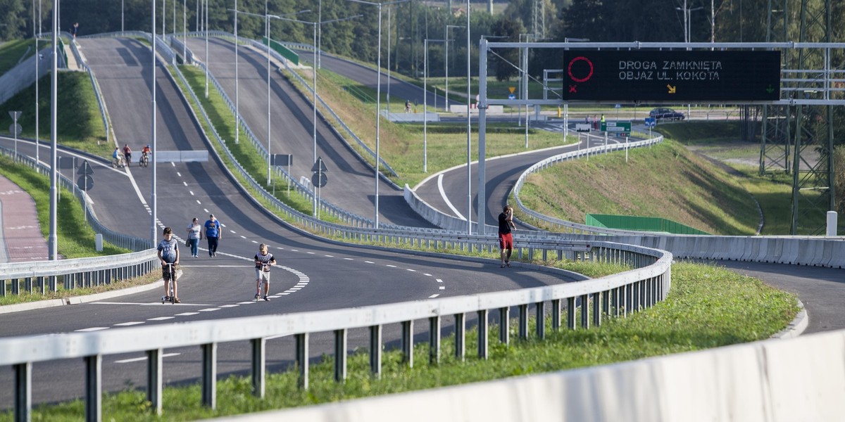 Otwarcie trasy N - S w Rudzie Śląskiej