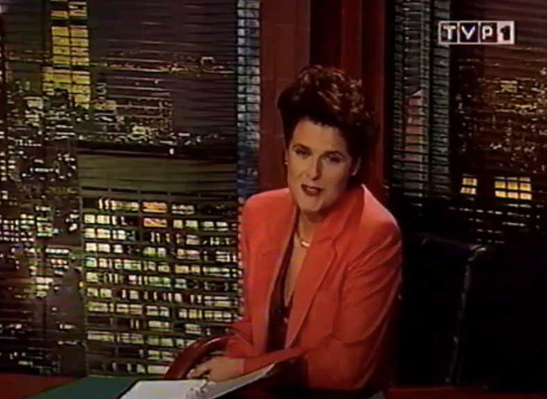 Fragment z pierwszego programu "Wieczór z Alicją", TVP, grudzień 1994 r.