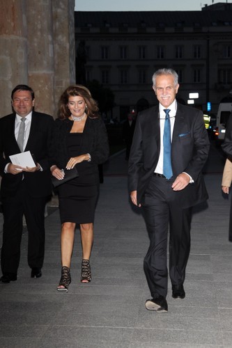 Zygmunt Solorz na premierze filmu 