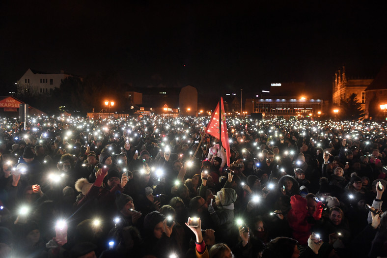 Gdańsk rinde homenaje al presidente asesinado