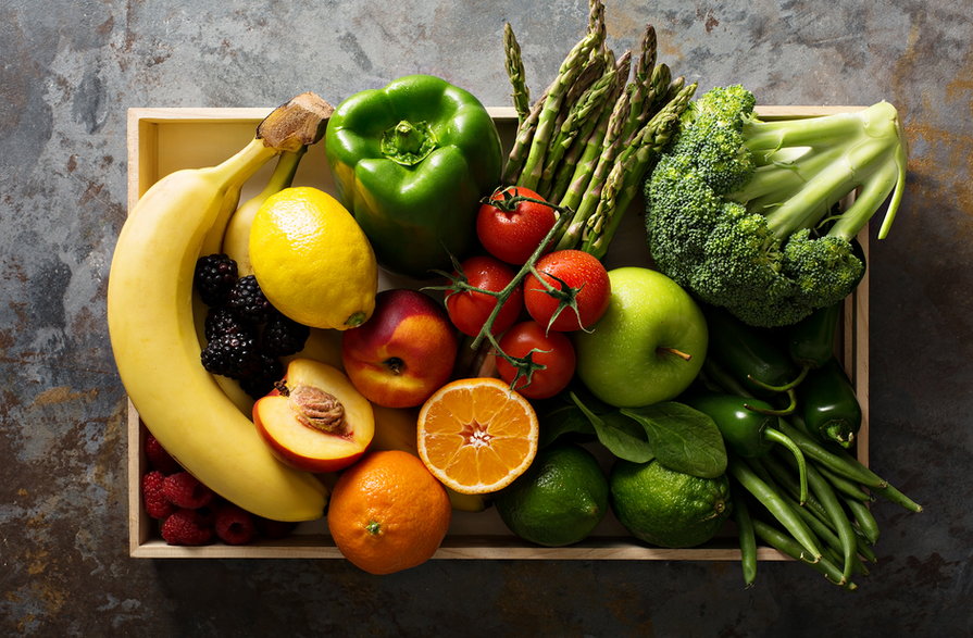 Owoce i warzywa charakteryzują się wysoką gęstością odżywczą