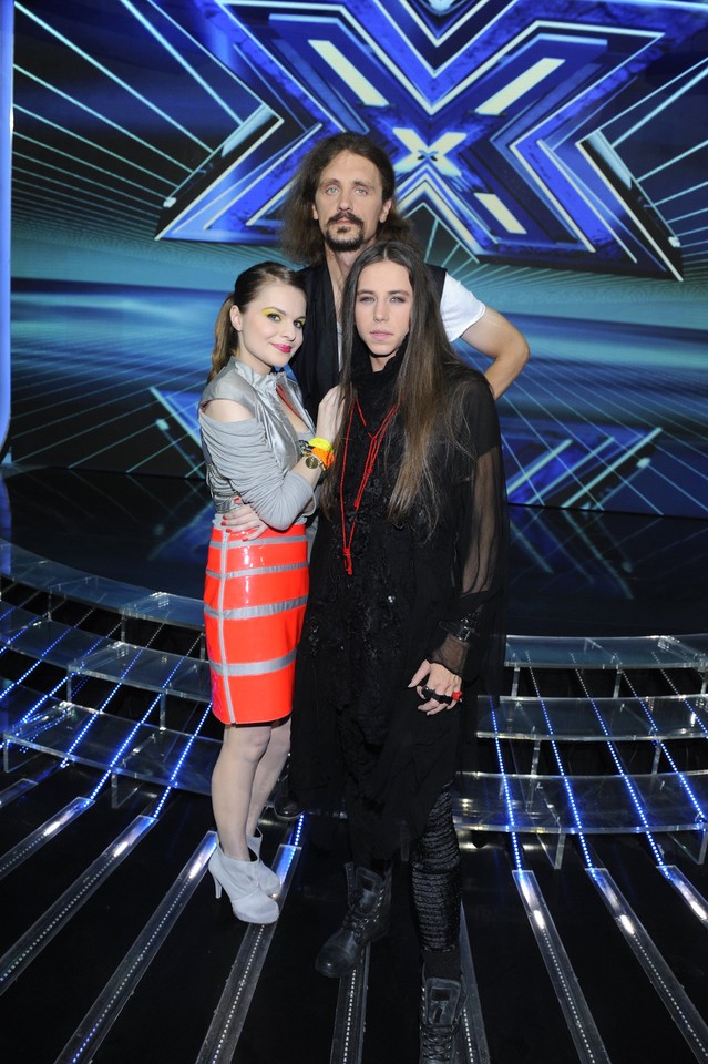 Najlepsza trójka I edycji "X Factor": Gienek Loska, Ada Szulc i Michał Szpak