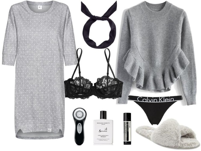 Wiosenny powiew falban. STYLIZACJE: Koszula nocna – DN Nightwear/sklep.dn-nightwear.com, dodatki - TKMAXX