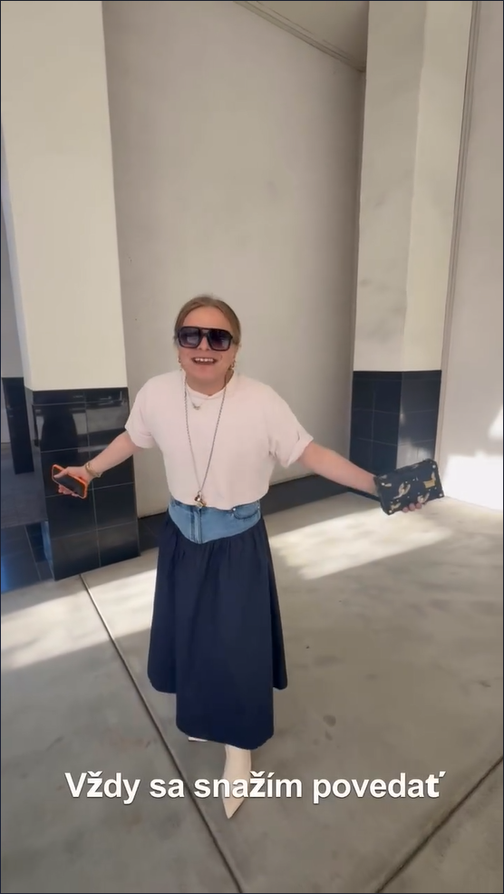 Americká influencerka Gwen McMullen.