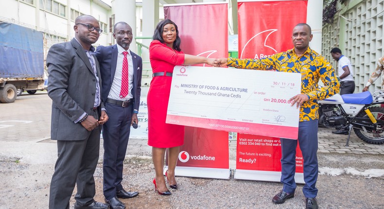 Vodafone donates towards Farmer's Day