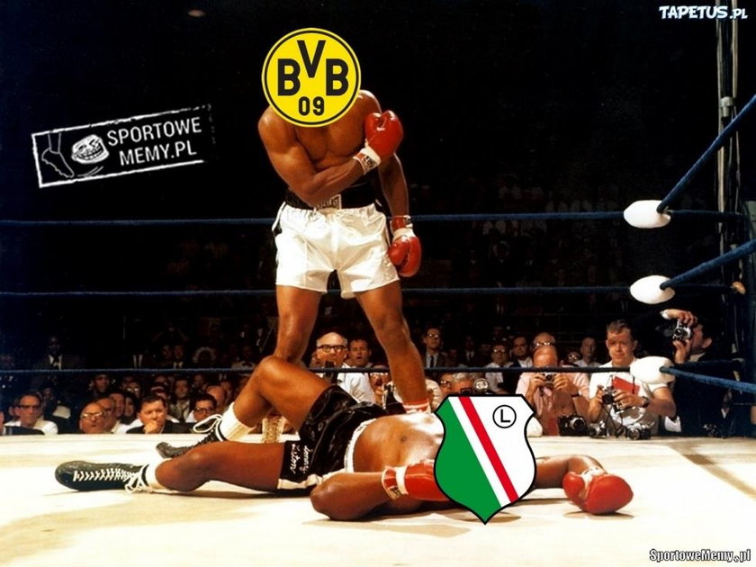 Memy po meczu Legia - Borussia