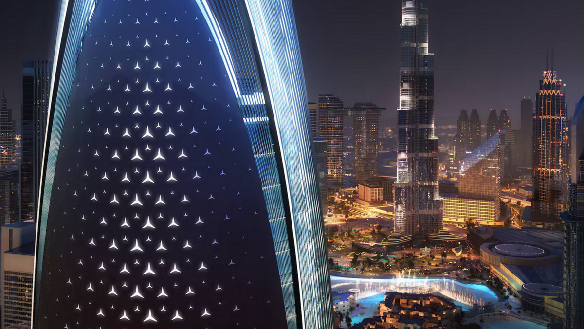 Czysty luksus. Mercedes buduje luksusowy hotel w Dubaju
