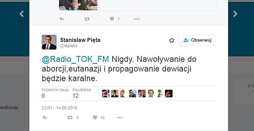 Poseł Pięta chce karać za "nawoływanie do aborcji i eutanazji"