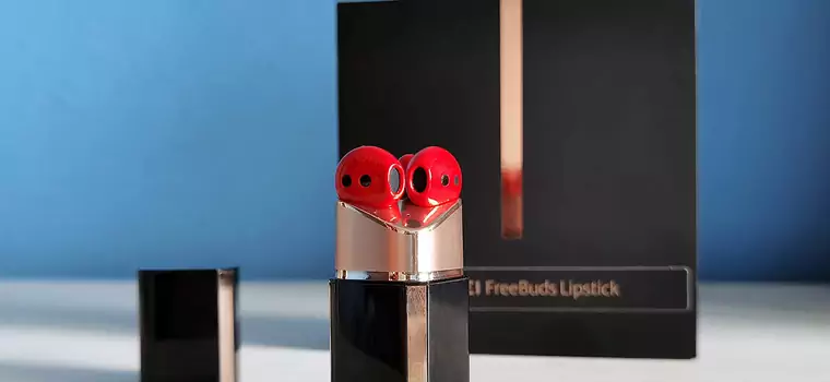 Huawei FreeBuds Lipstick - test słuchawek TWS z ANC, w których pierwsze skrzypce gra stylistyka  