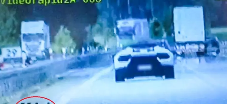 Miał zaprowadzić Lamborghini do Niemiec. Polska policja nie czekała