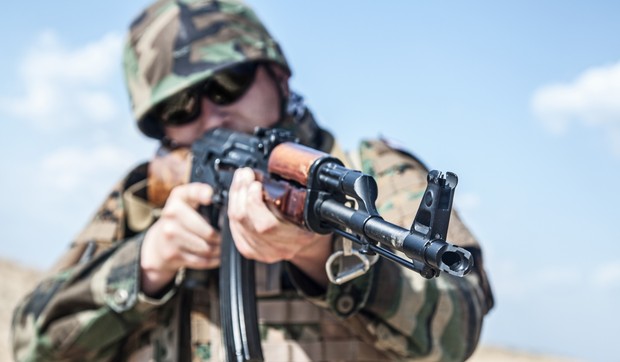 Ilustracija: ruski vojnik