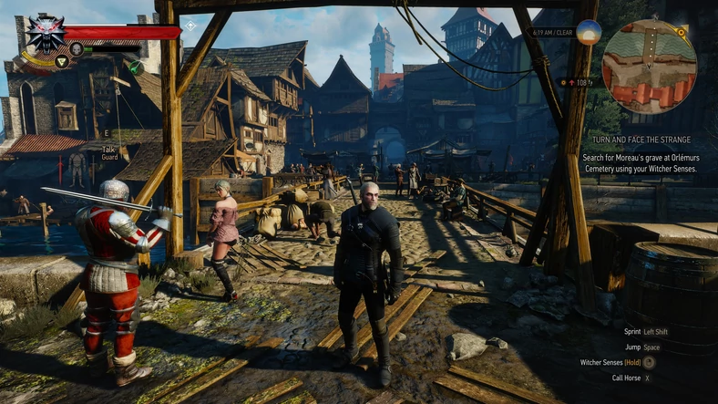 The Witcher 3: Wild Hunt - Scena 2 - Przed modyfikacjami