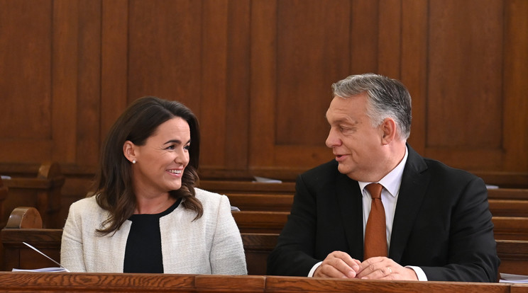 Orbán Viktor és Novák Katalin Szerbiában részt vesznek a Stratégiai Együttműködési Tanácson / Fotó: MTI/Máthé Zoltán