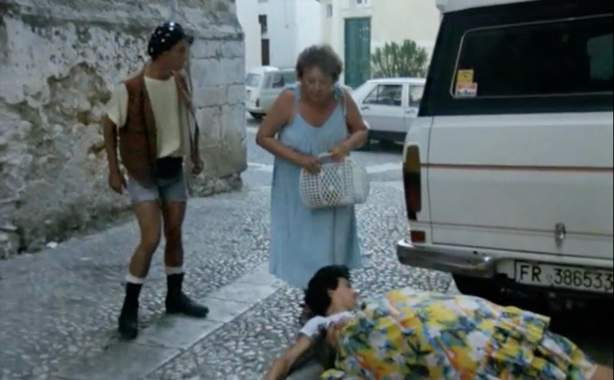 Česká herečka Jaroslava Hanušová vo filme Slunce, seno, erotika. 