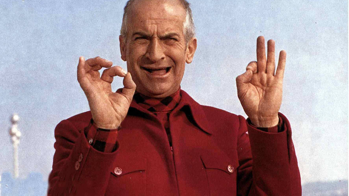 Louis de Funès przez 13 lat prowadził podwójne życie. Miał żonę i kochankę