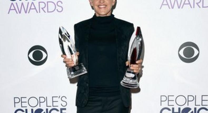 Ellen Degeneres wins two major awards