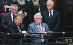 Wałęsa wściekły na wyniki sondażu o najlepszym prezydencie III RP