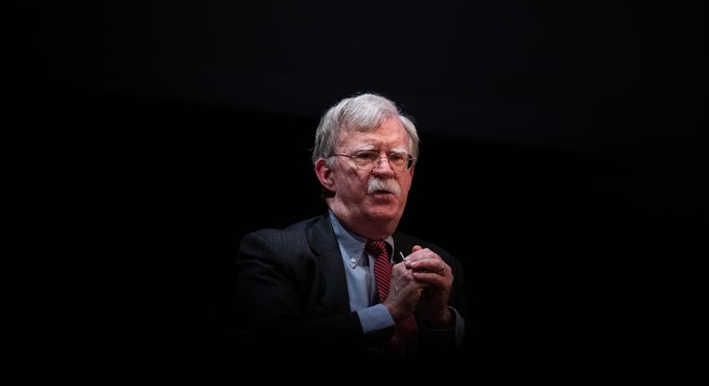 Former National Security advisor John Bolton.LOGAN CYRUS/AFP via Getty Images