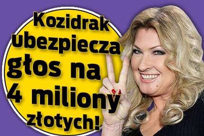 Kozidrak ubezpiecza głos na 4 mln zł