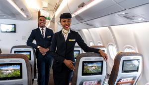 Uganda Airlines cabin crew