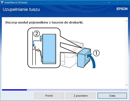 Poradnik instalacyjny Epson L130