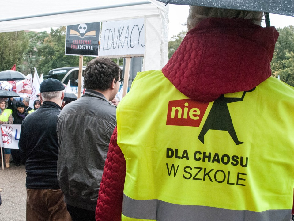 Nauczyciele protestowali w Gdańsku. "To jest sygnał ostrzegawczy dla całego rządu"