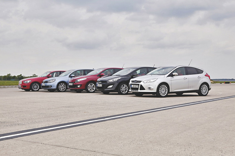 Golf kontra Renault Megane, BMW 116i, Hyundai i30 i Ford Focus: czy Volkswagen nadal jest niepokonany