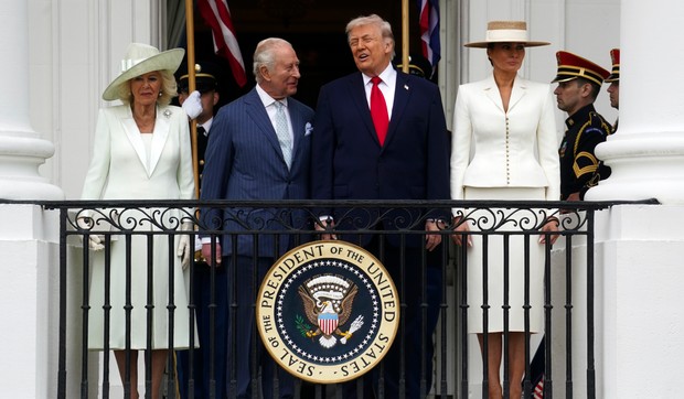 Tramp ugostio kralja Čarlsa