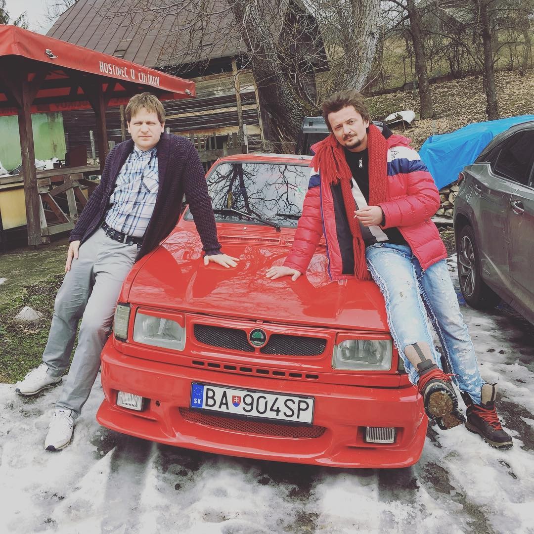 Peter Brajerčík a Dano Heriban v seriáli Horná Dolná.