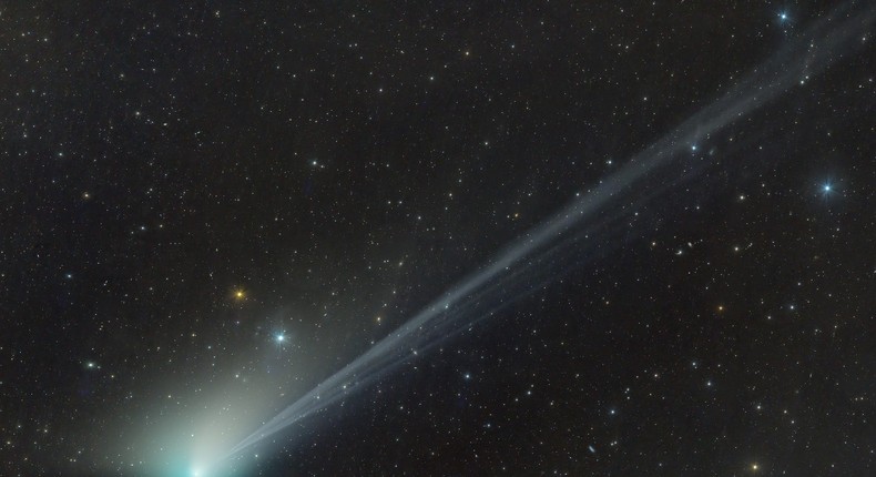 Comet ZTF, as photographed on January 18, 2023.Dan Bartlett