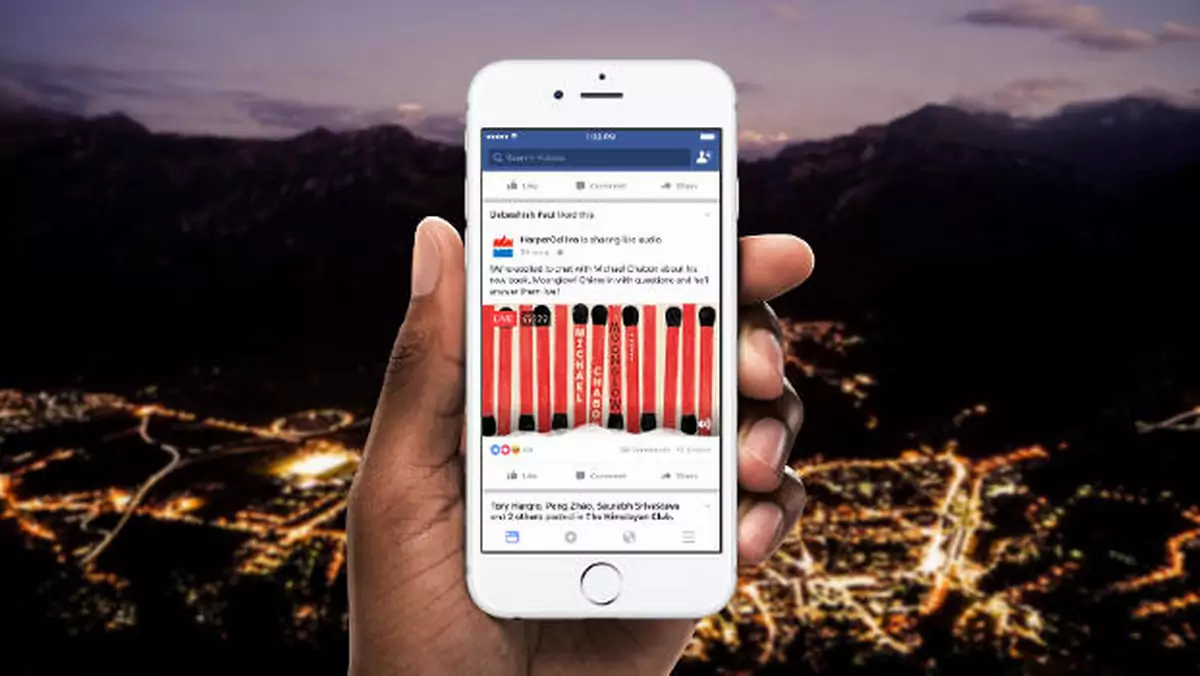 Live Audio, czyli Facebook otwiera się na podcasterów