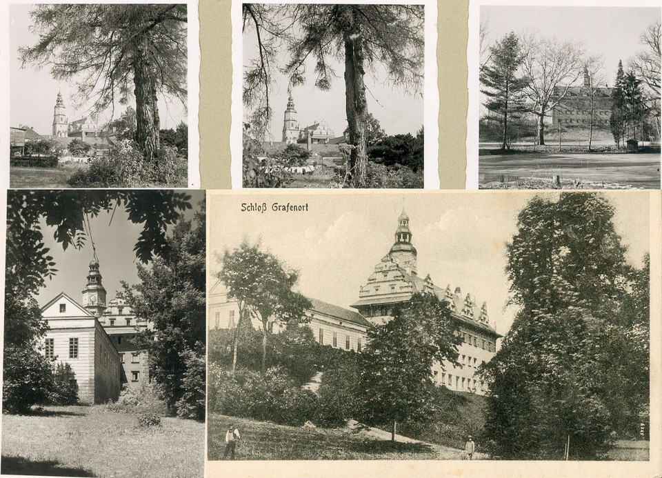 Pałac w Gorzanowie koło Kłodzka (zdjęcia historyczne)