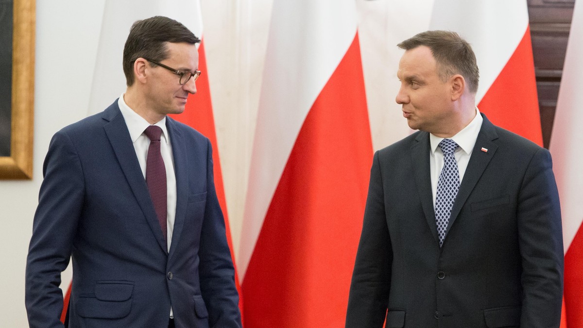 Mateusz Morawiecki Andrzej Duda