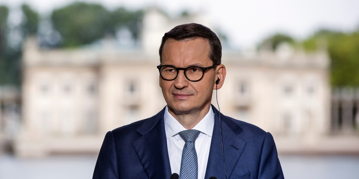 Premier Mateusz Morawiecki.