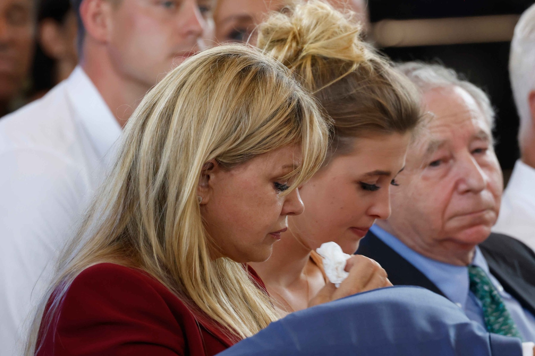 Manželka Michaela Schumachera Corinna s dcérou Ginou. 