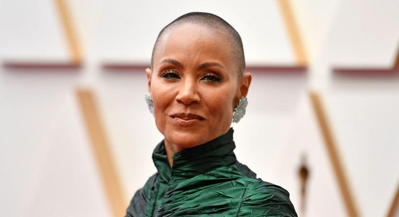 Jada Pinkett Smith lors de la cérémonie des Oscars 2022. ANGELA WEISS/AFP via Getty Images