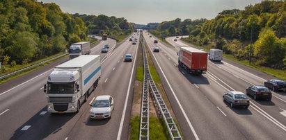 Chwile grozy na autostradzie. Niemiec zaatakował Polaka młotkiem