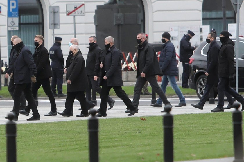 Miesięcznica smoleńska w Warszawie