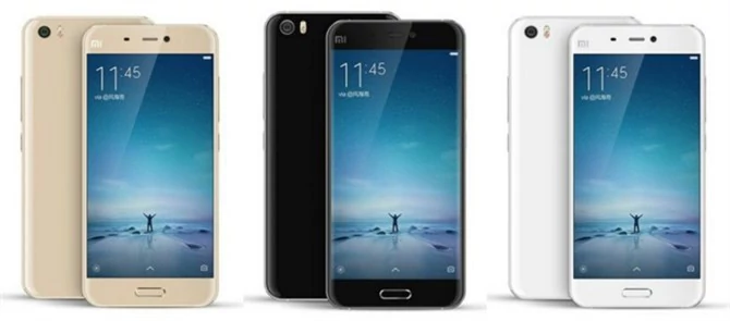 Xiaomi Mi 5 będzie dostępny w kilku wariantach kolorystycznych obudowy